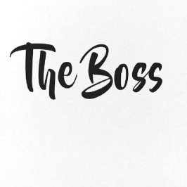 SPUN SIE DEN BOSS-T - Shirt