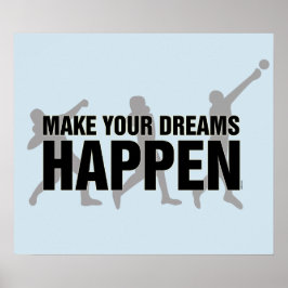 Spur- und Feldschuss-Poster-Geschenk setzen Poster