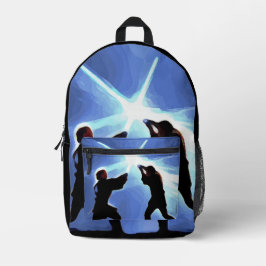 Spüre die Macht Bedruckter Rucksack