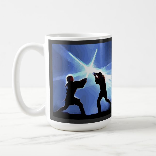 Spüre die Macht Kaffeetasse (Links)