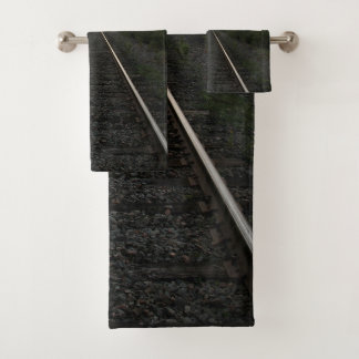 Spuren durch die Bäume Badhandtuch Set