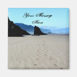 Spuren im Sand Magnet