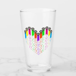 Spuren meines Herzens Glas