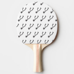 Spuren Tischtennis Schläger