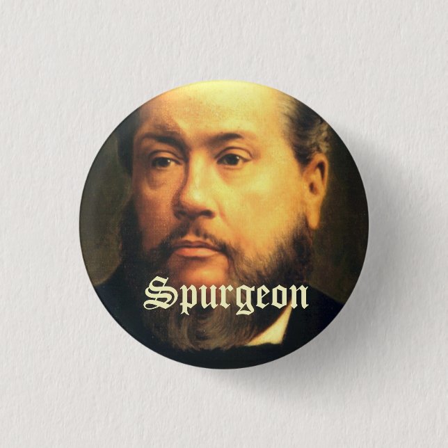 Spurgeon Knopf Button (Vorderseite)