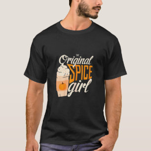 Spürkürbis-Girl-Kaffee Lover Herbst Vintag T-Shirt