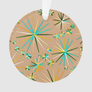 Sputnik-Muster aus der Mitte des Jahrhunderts, Tau Ornament