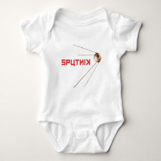 SPUTNIK - Raum/Russland/Sowjetunion - Gewerkschaft Baby Strampler