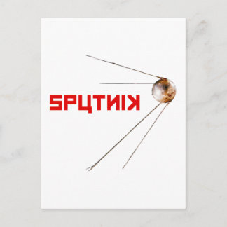 SPUTNIK - Raum/Russland/Sowjetunion Gewerkschaft/T Postkarte