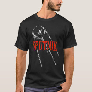 Sputnik Satellite Spacecraft Sowjetunion Gewerksch T-Shirt
