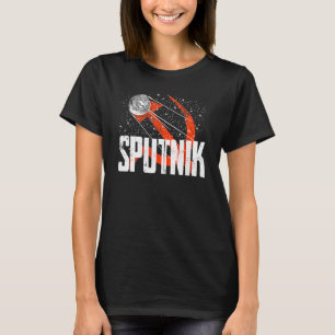 Sputnik Satellite Spacecraft Sowjetunion Gewerksch T-Shirt