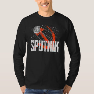 Sputnik Satellite Spacecraft Sowjetunion Gewerksch T-Shirt