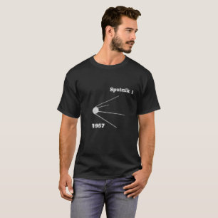 Sputnik Sattelite Space T - Shirt