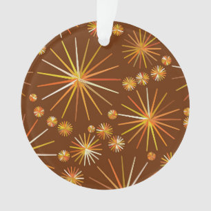 Sputnikmuster aus der Mitte des Jahrhunderts, Scho Ornament