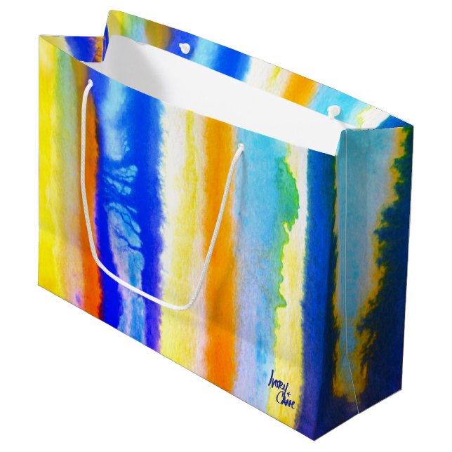 SPWW Among the Horizon Große Geschenktüte (Vorderseite Schrägansicht)