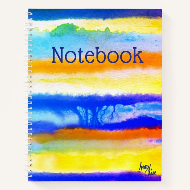 SPWW Among the Horizon Spiral Notebook Notizbuch (Vorderseite)