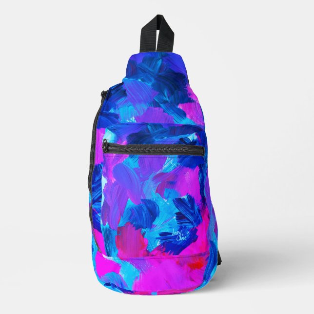 SPWW Electric Vibes Crossbody Sling Bag (Vorderseite)