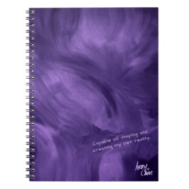 SPWW Free-Flows Violet Haze Lila Spira Journal Notizblock