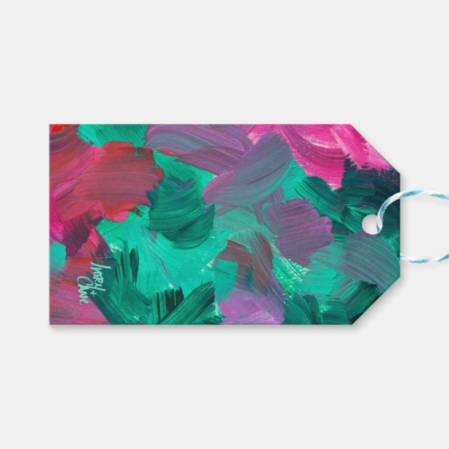 SPWW-Touch von Jewel Tones Geschenkanhänger (Vorderseite (Horizontal))