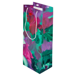 SPWW-Touch von Jewel Tones Geschenktüte Für Weinflaschen
