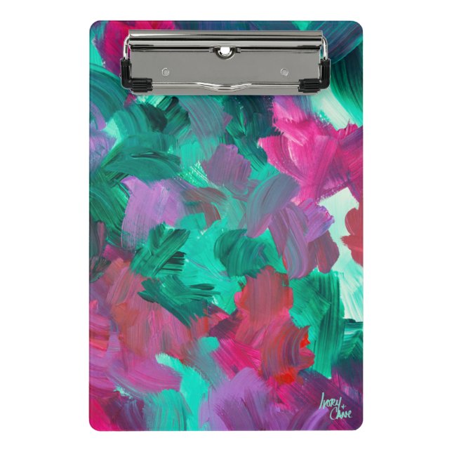 SPWW Touch von Jewel Tones Mini Zwischenablage Mini Klemmbrett (Vorderseite)