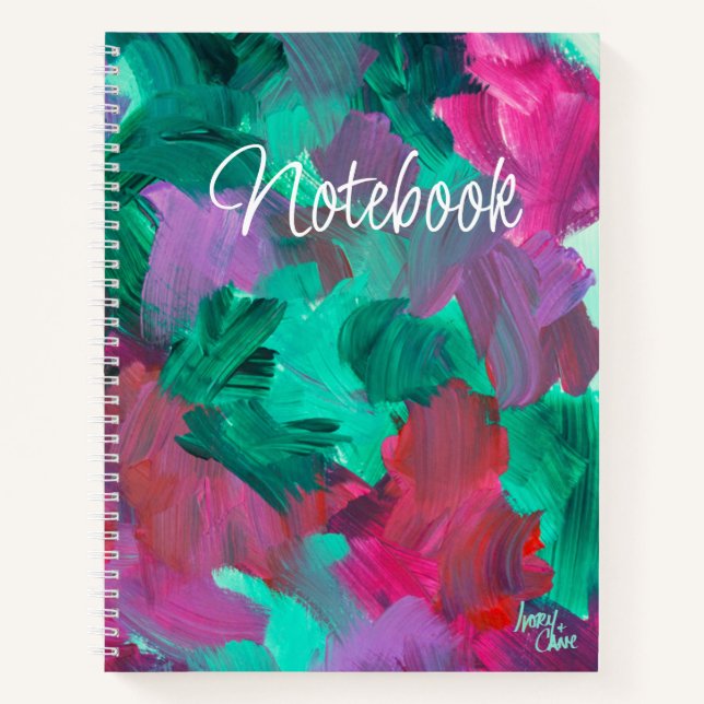 SPWW Touch von Jewel Tones Spiral Notebook Notizbuch (Vorderseite)