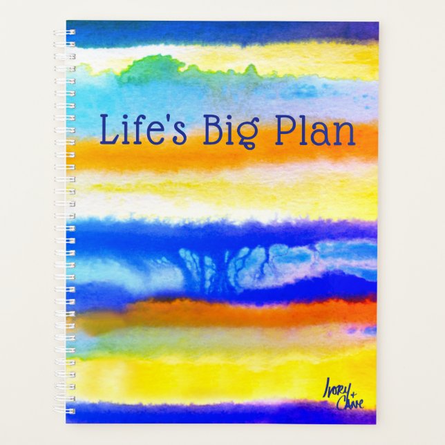 SPWW Unter dem Horizont Große Monatsplaner Planer (Vorderseite)