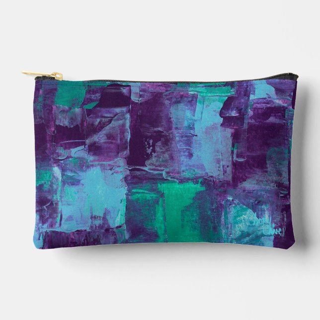 SPWW Welt der Farbdrucktafel Nähtasche Zubehörtasche (Vorderseite)