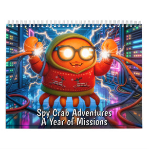 Spy Crab Adventures – Ein Jahr voller Missionen Kalender