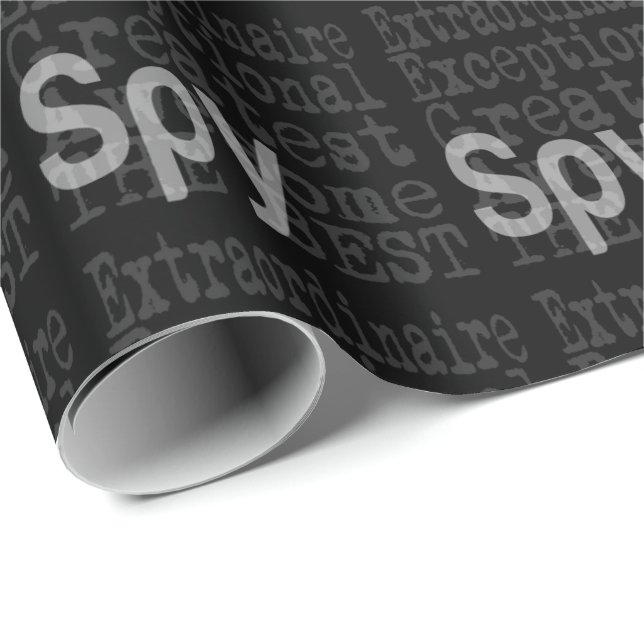 Spy Extraordinaire Geschenkpapier (Rolleneckpunkt)