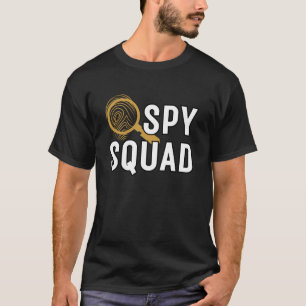 Spy Squad Detection Secret Agent T-Shirt