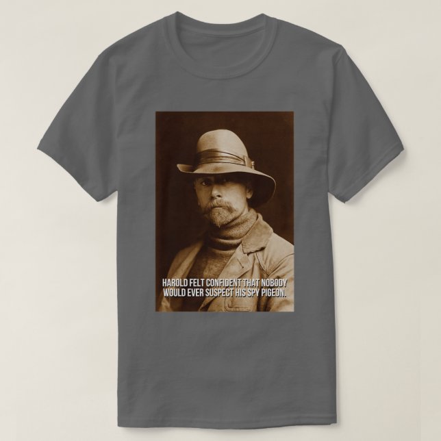 Spy-Tauben 1 T-Shirt (Design vorne)