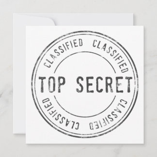 Spy Überraschung Geburtstagsparty Top Secret klass Einladung