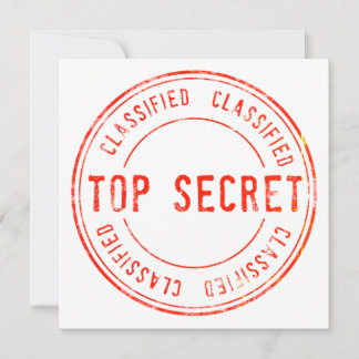 Spy Überraschung Geburtstagsparty Top Secret klass Einladung