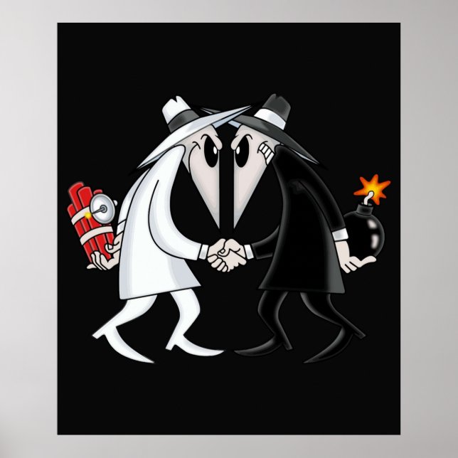 Spy Vs Spy ColorName Poster (Vorne)
