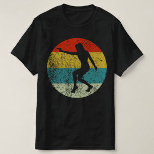 SPY WOMAN Retro-Vintage-Silhouette 70er T-Shirt