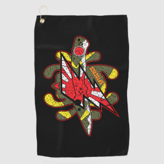 Spyderco Knives Kamikaze Zero Golf Towel Golfhandtuch