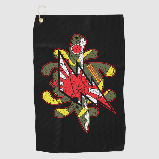 Spyderco Knives Kamikaze Zero  Golfhandtuch (Vorderseite)