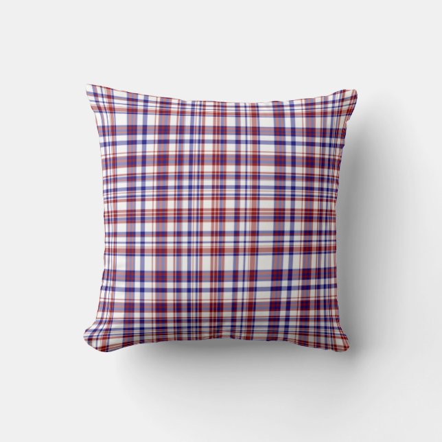 Sq.Pillow, Red White and Blue Collection 09 Kissen (Vorderseite)