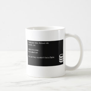 SQL Computer Mug Kaffeetasse