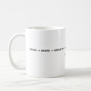 SQL-Entwickler-Tasse — Ich debugge in Ausführungsr Kaffeetasse