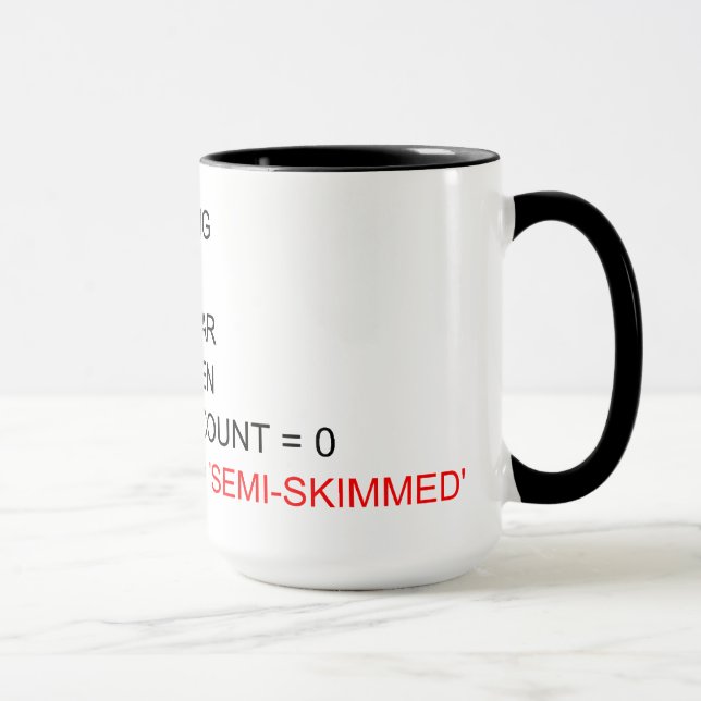 SQL-PROGRAMMIERUNGStee-TASSE Tasse (Rechts)