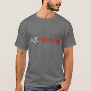 SQLAlchemy Licht auf dunklem Logo-T-Shirt T-Shirt
