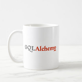 SQLAlchemy Tasse mit Slogan