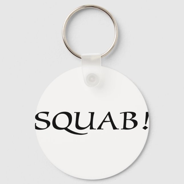 SQUAB! SCHLÜSSELANHÄNGER (Vorderseite)