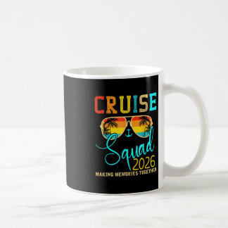 Squad Crew Kreuzfahrt 2026 Sommerferien passendes  Kaffeetasse