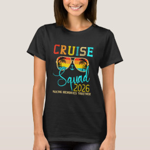 Squad Crew Kreuzfahrt 2026 Sommerurlaub passende F T-Shirt