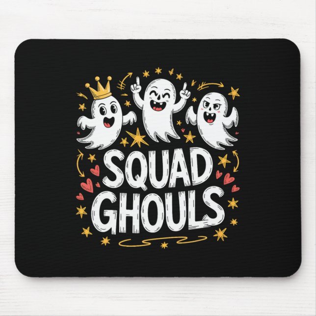 Squad Ghosts Matching Funny Halloween 1 Mousepad (Vorne)
