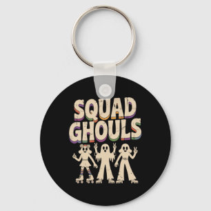 Squad Ghosts Matching Funny Halloween 3 Schlüsselanhänger