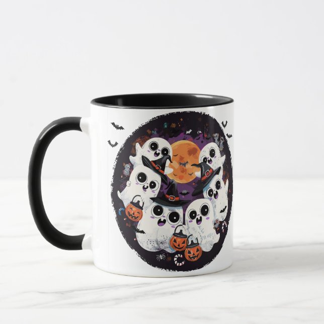 Squad Ghouls | ExDesigner | Halloween Tasse (Links)
